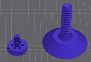 Printable Interlock for spool gear and spindle for Awesome Filament Spool Rewinder