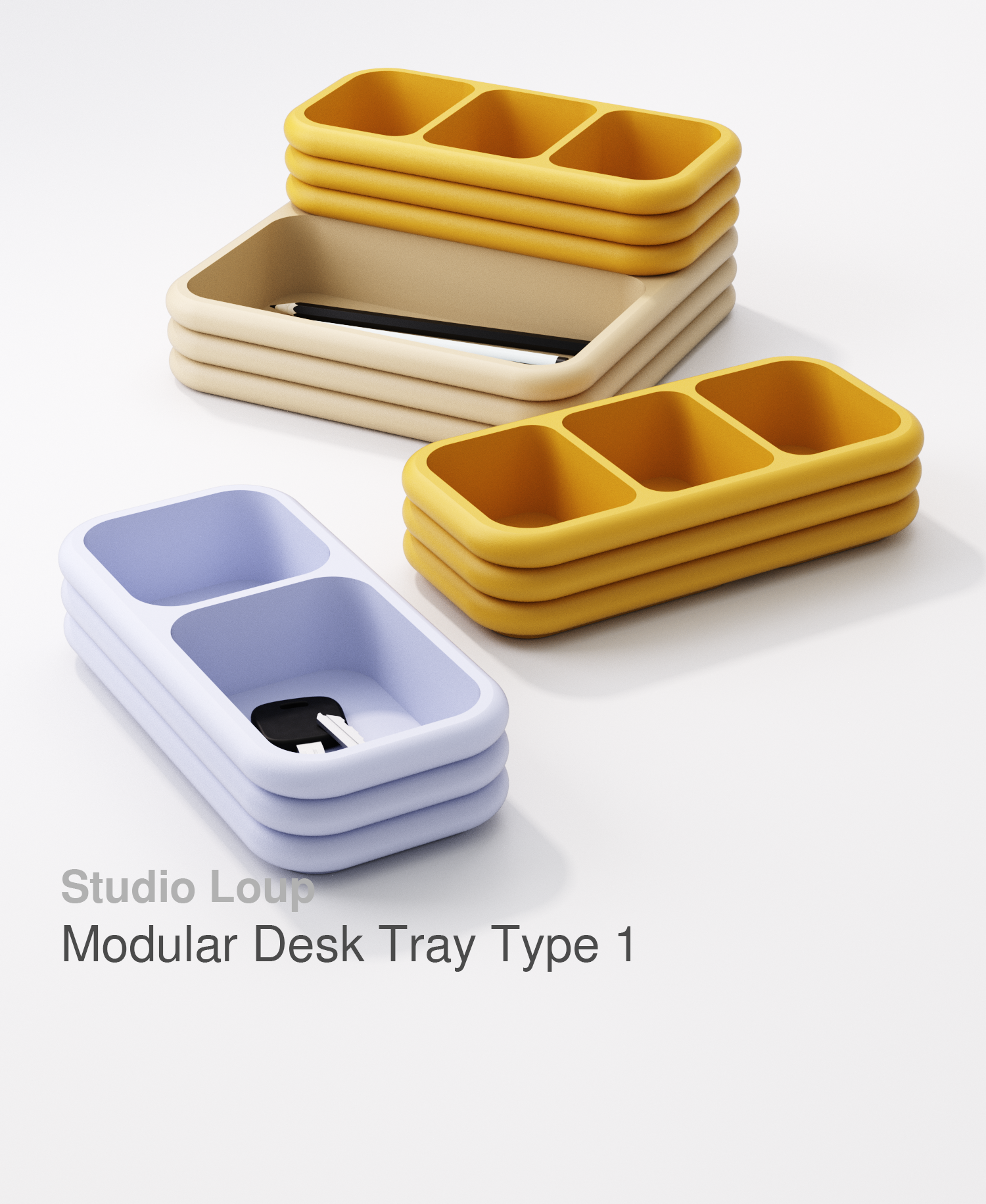 Modular Desk Tray