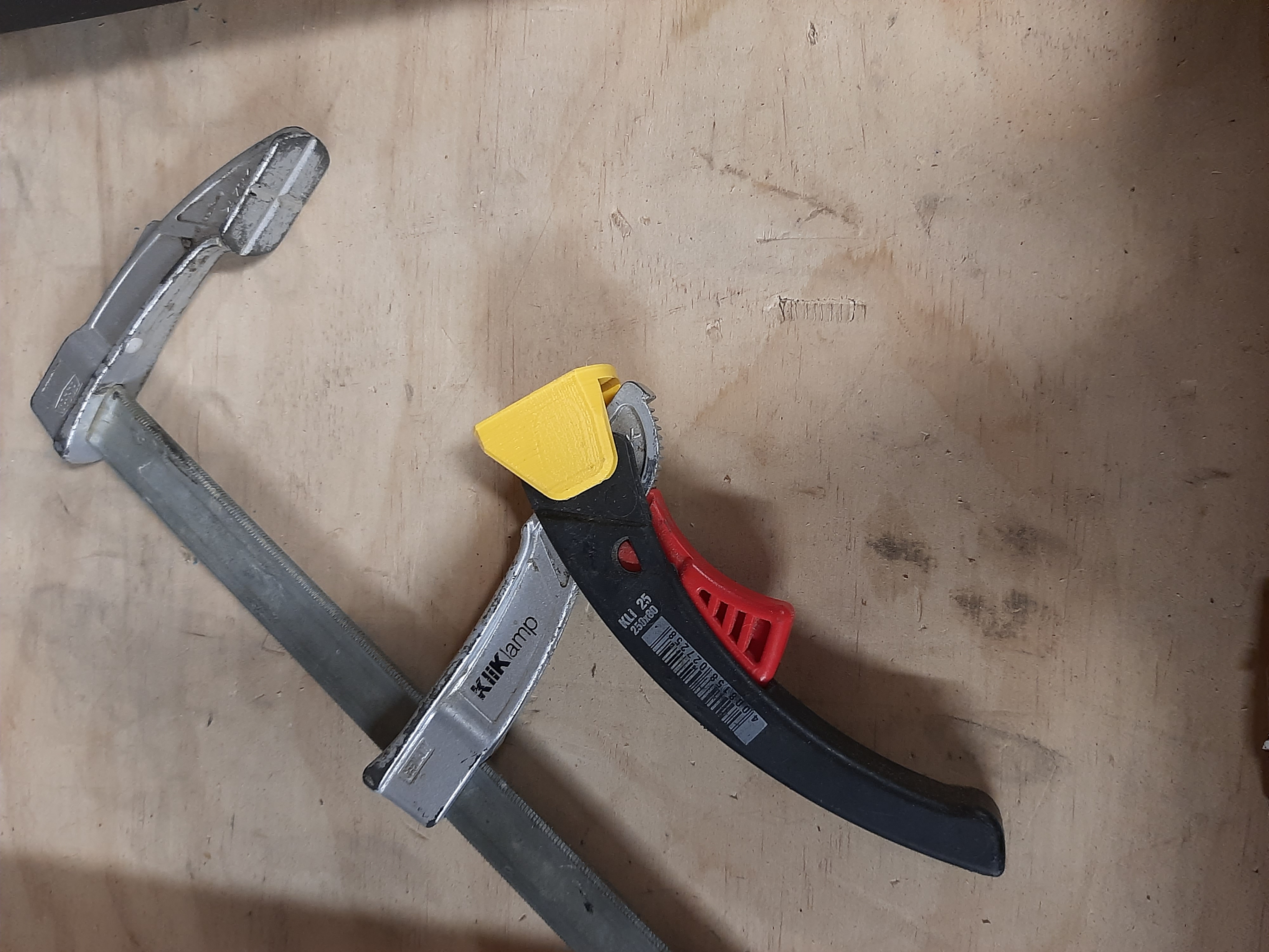 clamping support (patin) Bessey kliklamp KLI25