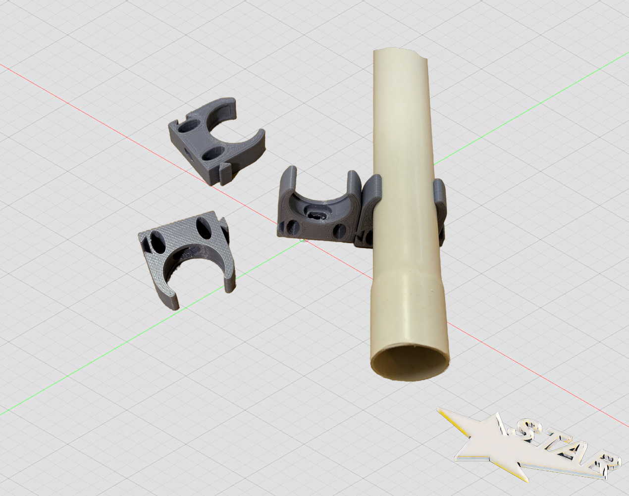 Rohrschelle / pipe clamp Ø25 mm