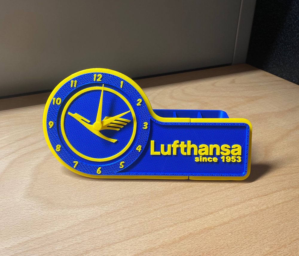 LUFTHANSA Remix of Maker World Clock