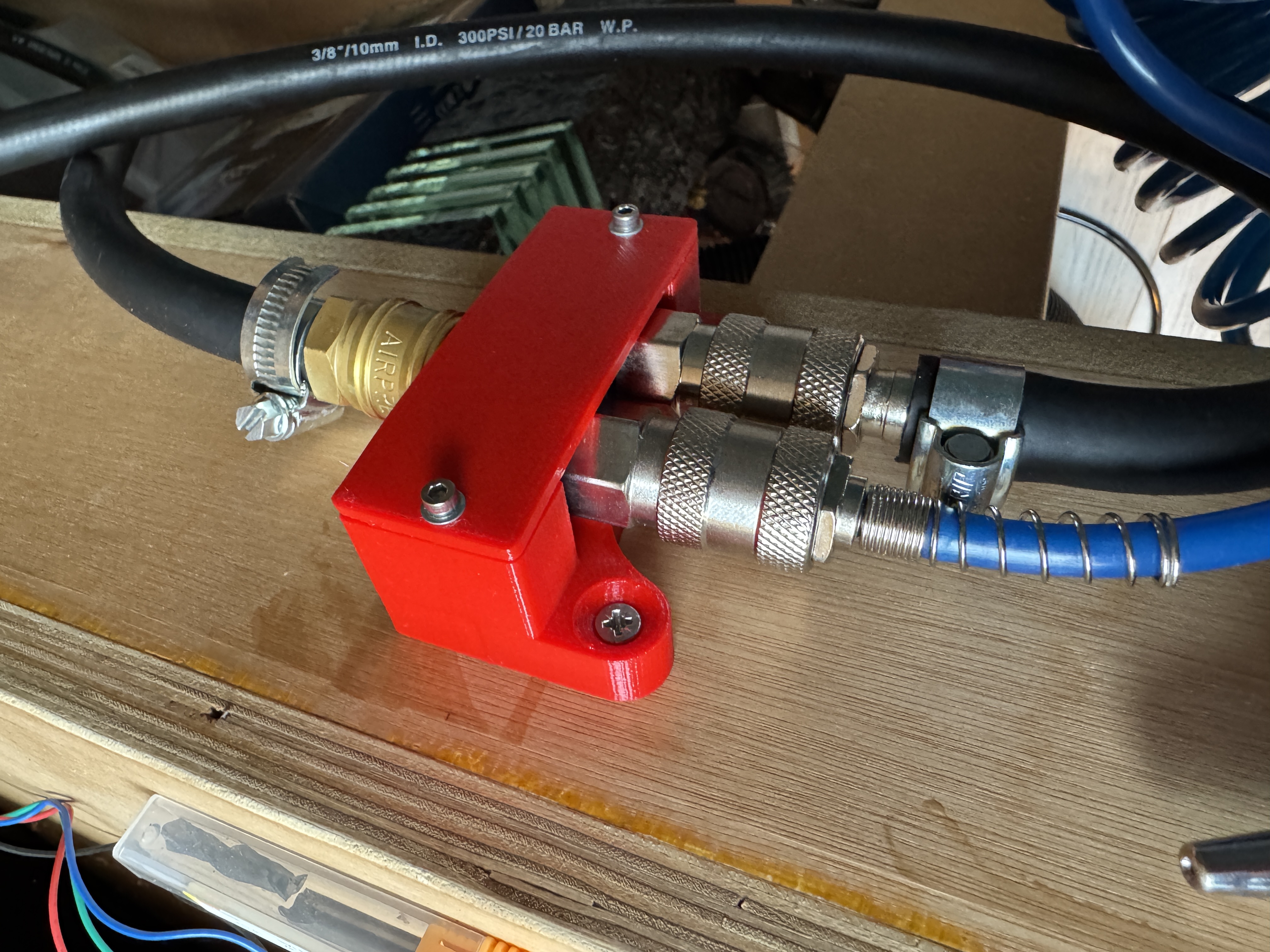 Scheppach 2-way air splitter mount