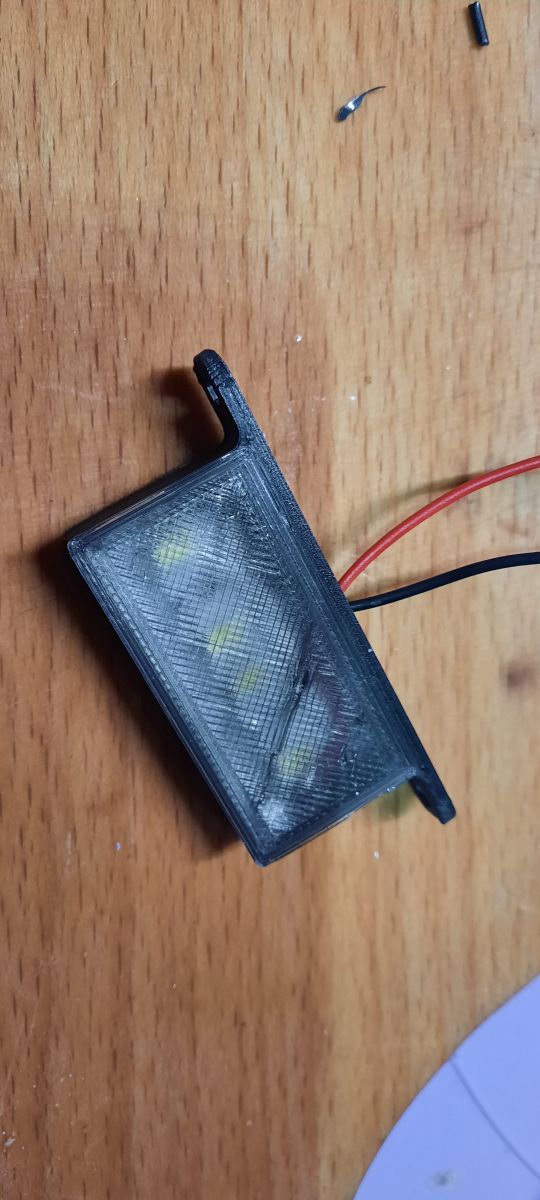 Licence plate light by RoboP