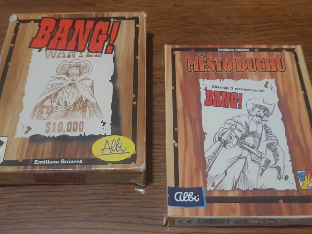 BANG! card game + Dodge City with High Noon expansion