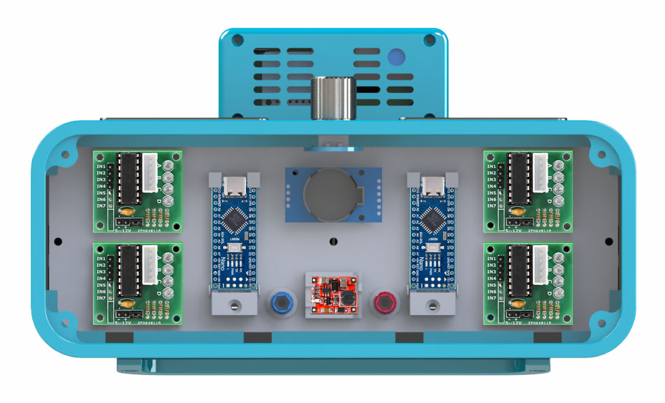 Miniatura 3 do modelo 3D Split-Flap Clock - Flip Clock v2 Remix
