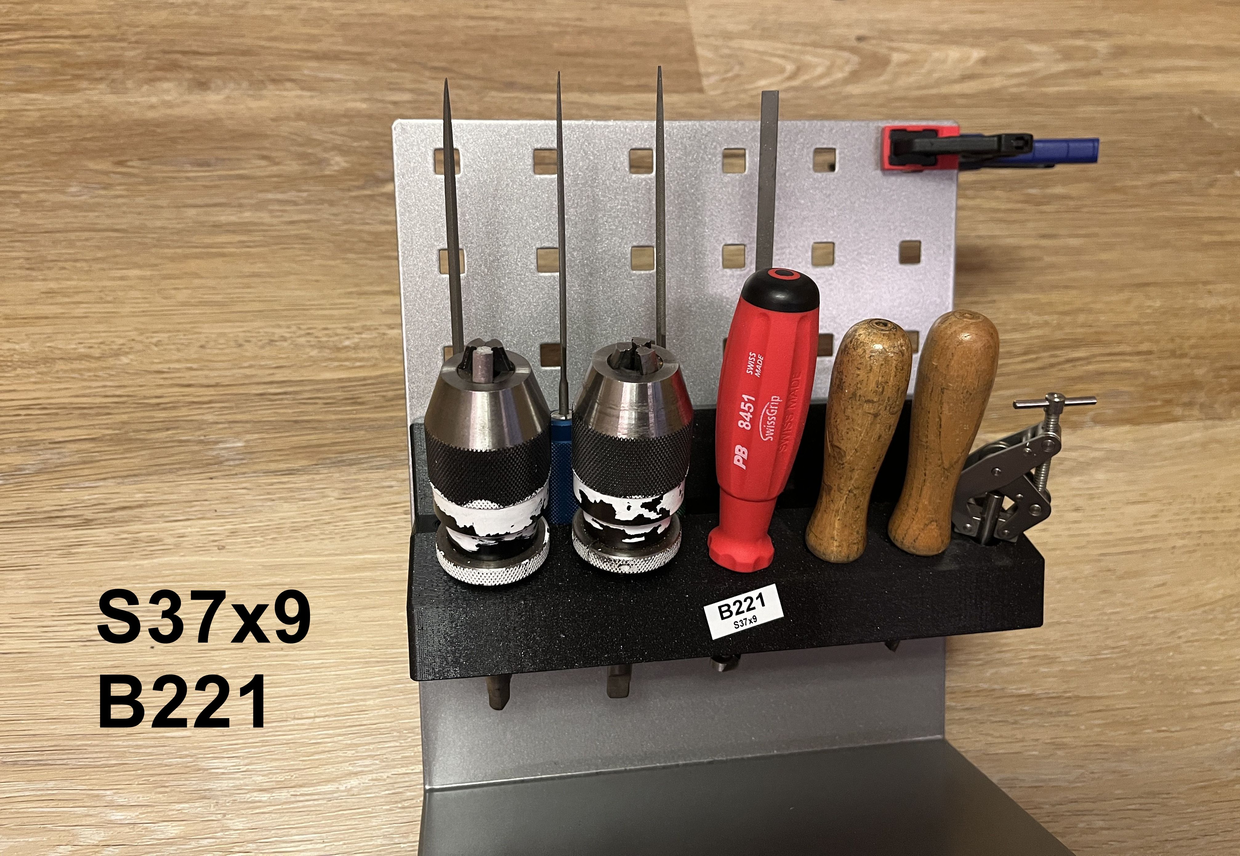 S37x9 - B221 - Feilen und Senker-Set