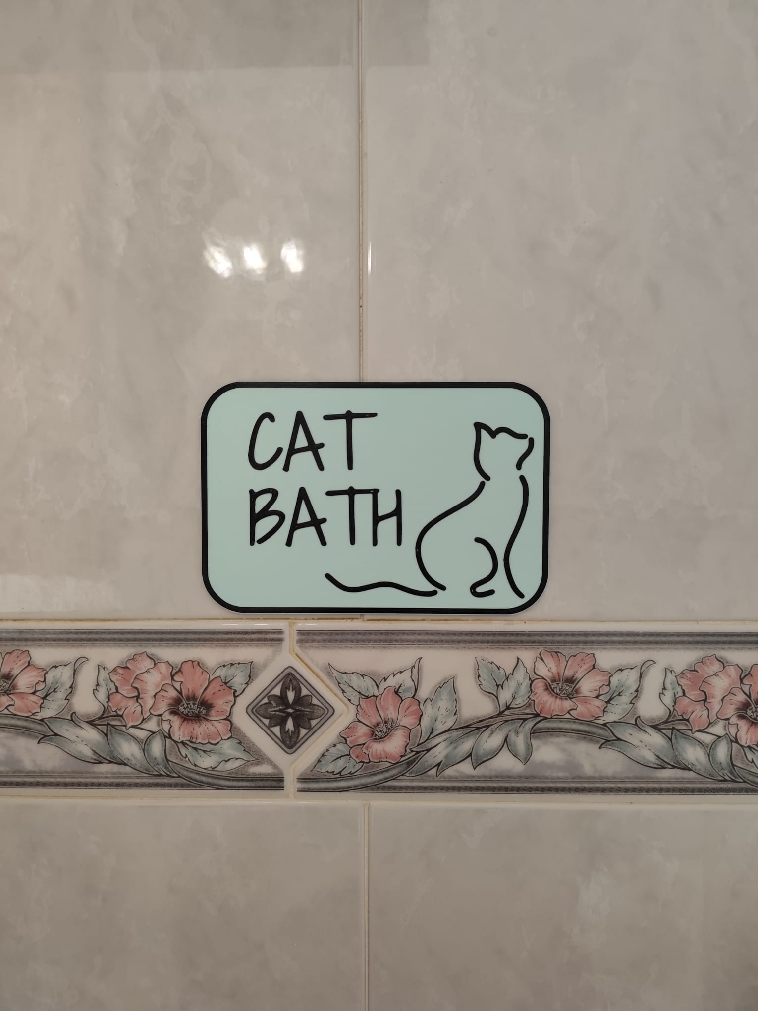 Wallart CAT bath — miniatura 2