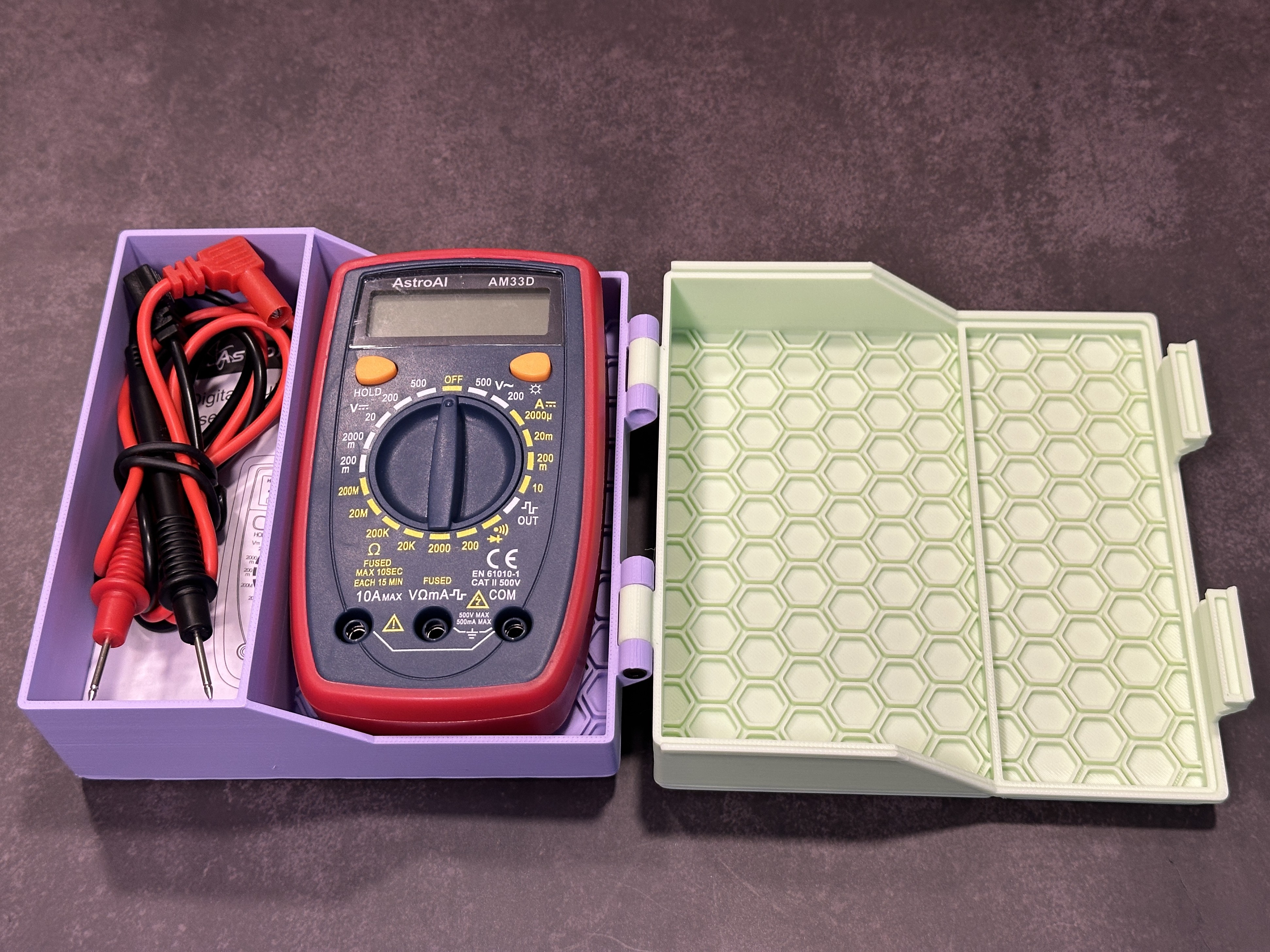 Multimeter case for the AstroAI AM33D or any other Multimeters