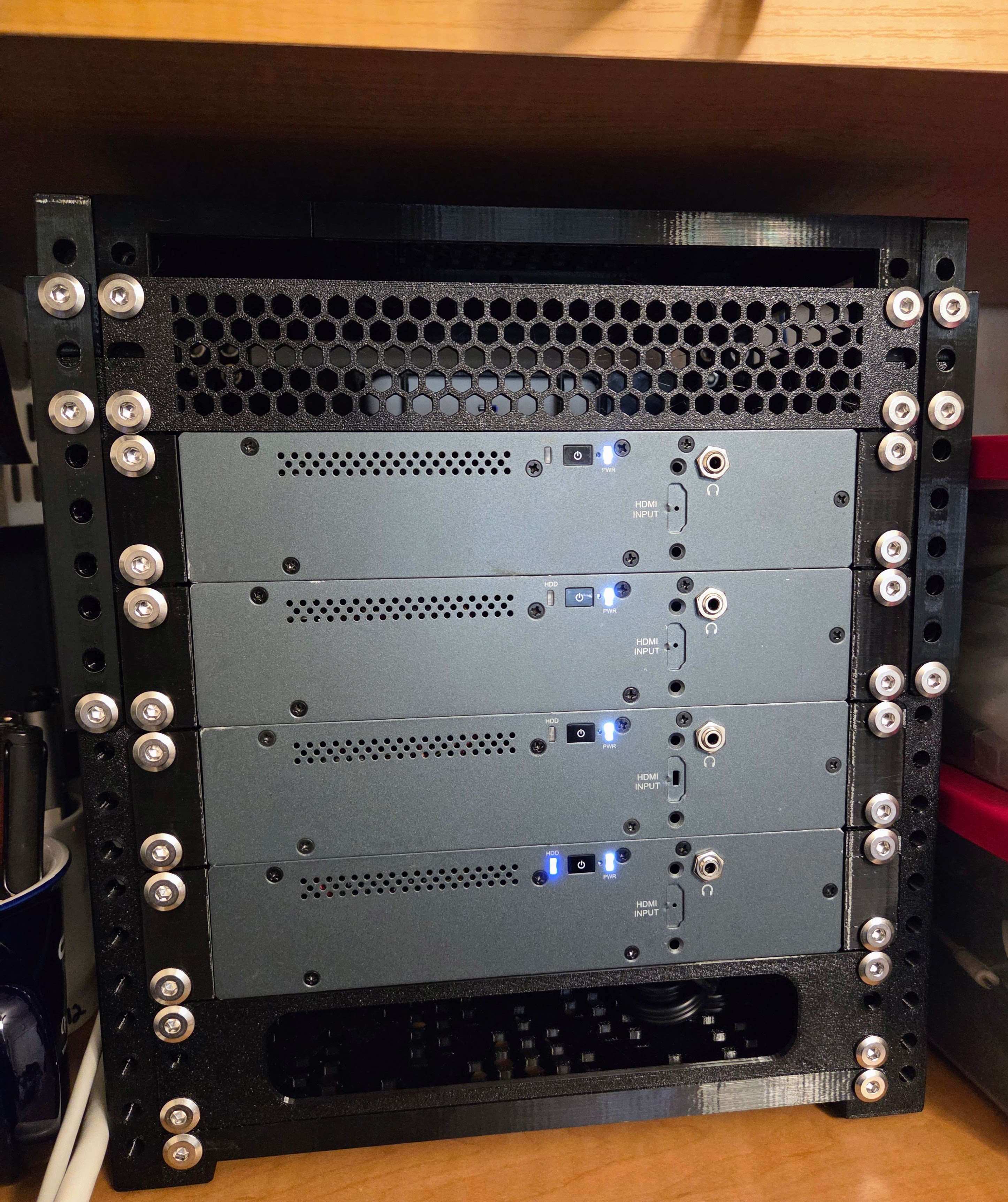 10 inch rack mount ears for Seneca Element MP digital signage PC