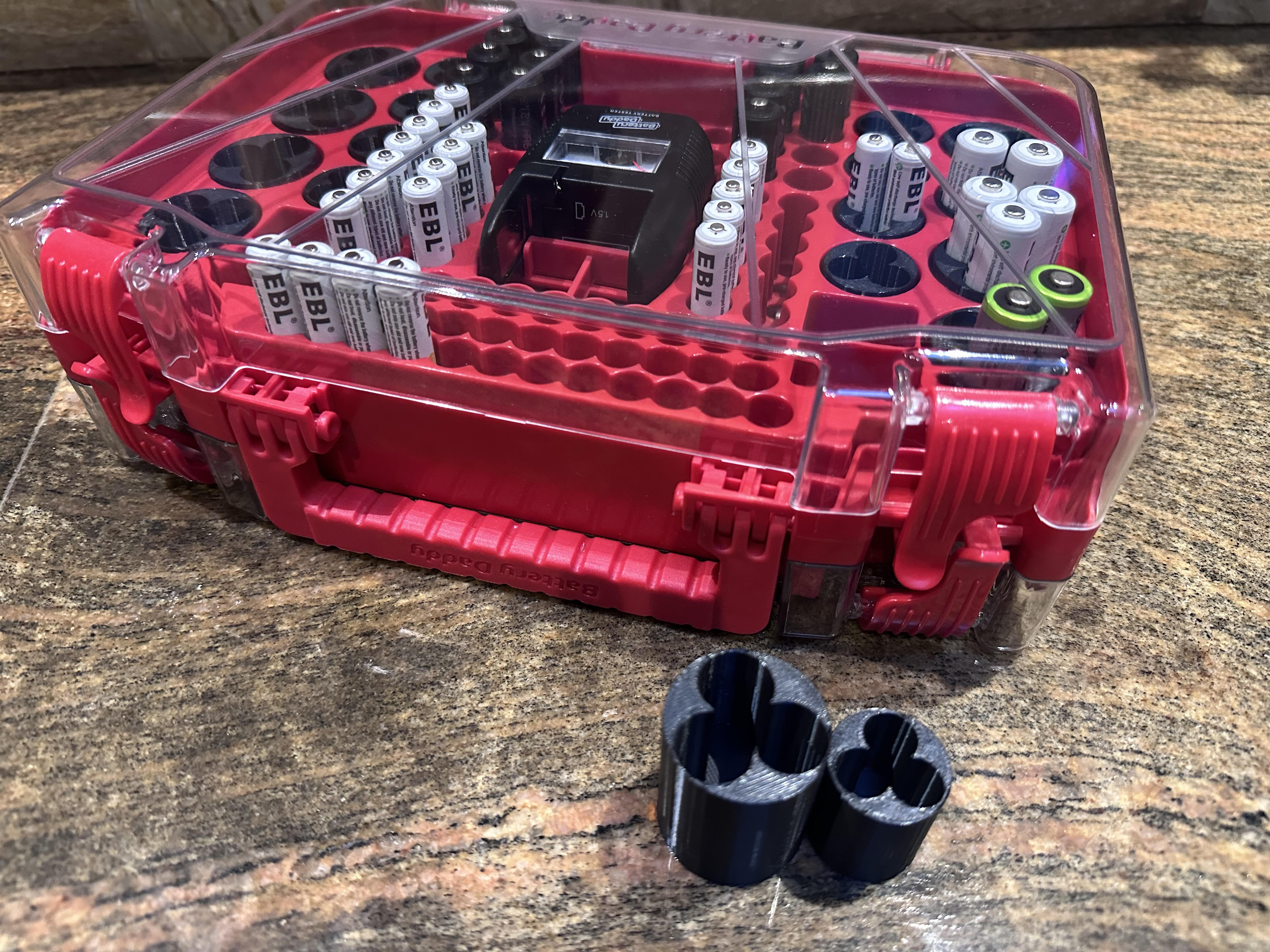 Battery Daddy C and D Battery Inserts for AA and AAA