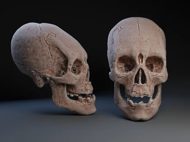 Skull: Artificial cranial deformation in Tiwanaku