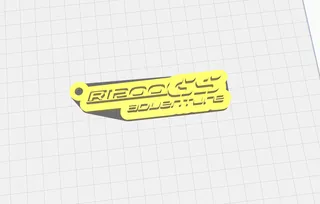 BMW R1200GS Adverture Keychain