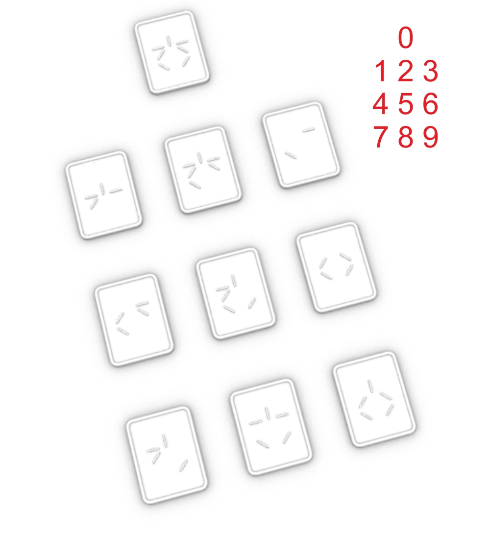digits predators numbers