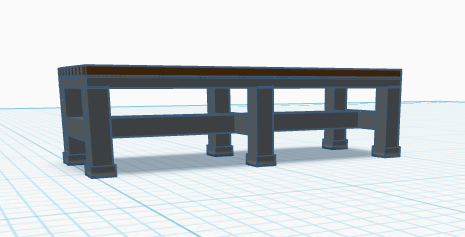 Miniatura 2 do modelo 3D Simple FB Bench