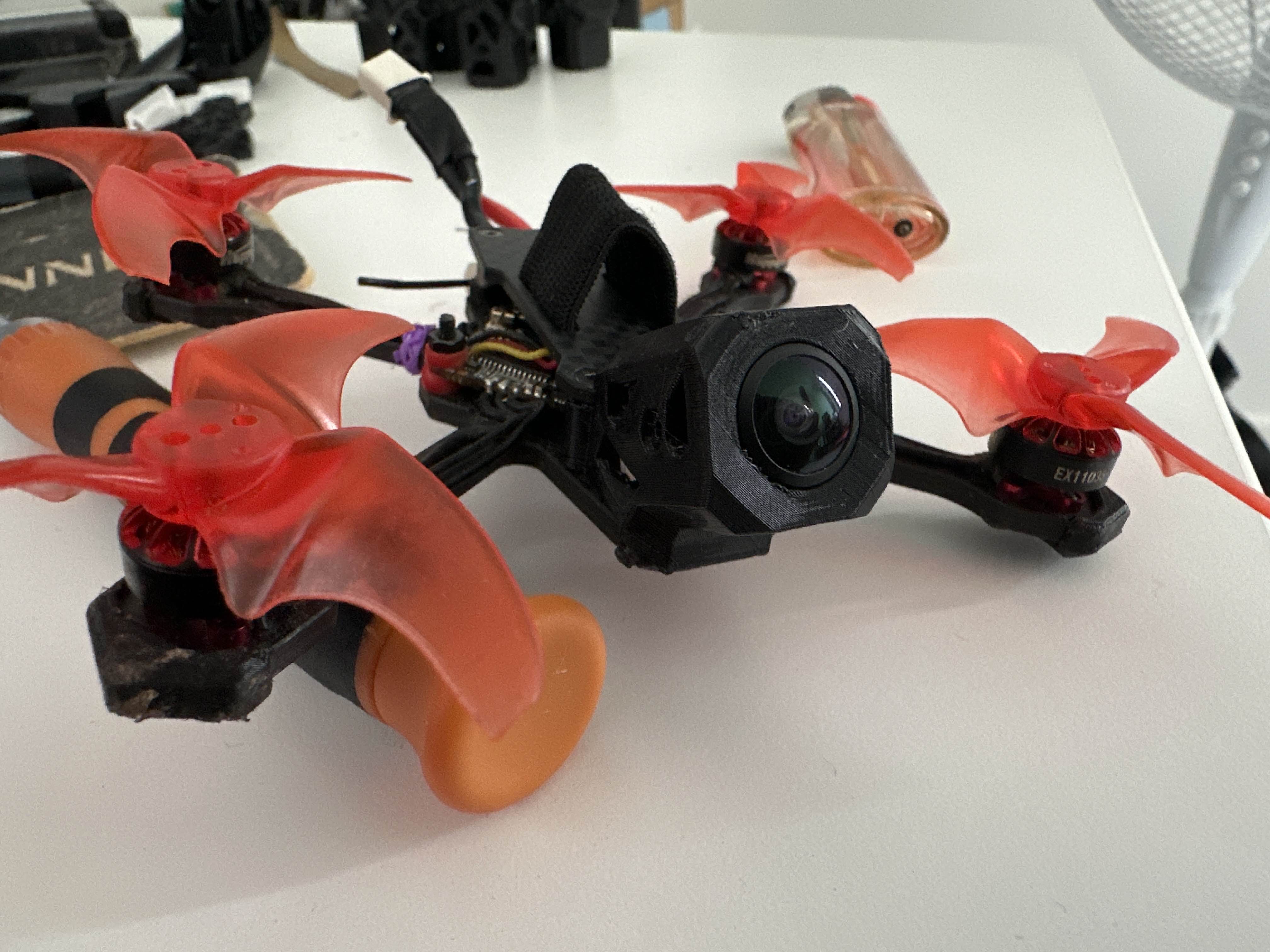 Caddx Baby Ratel 2 mount remix for Wide Angle lense.