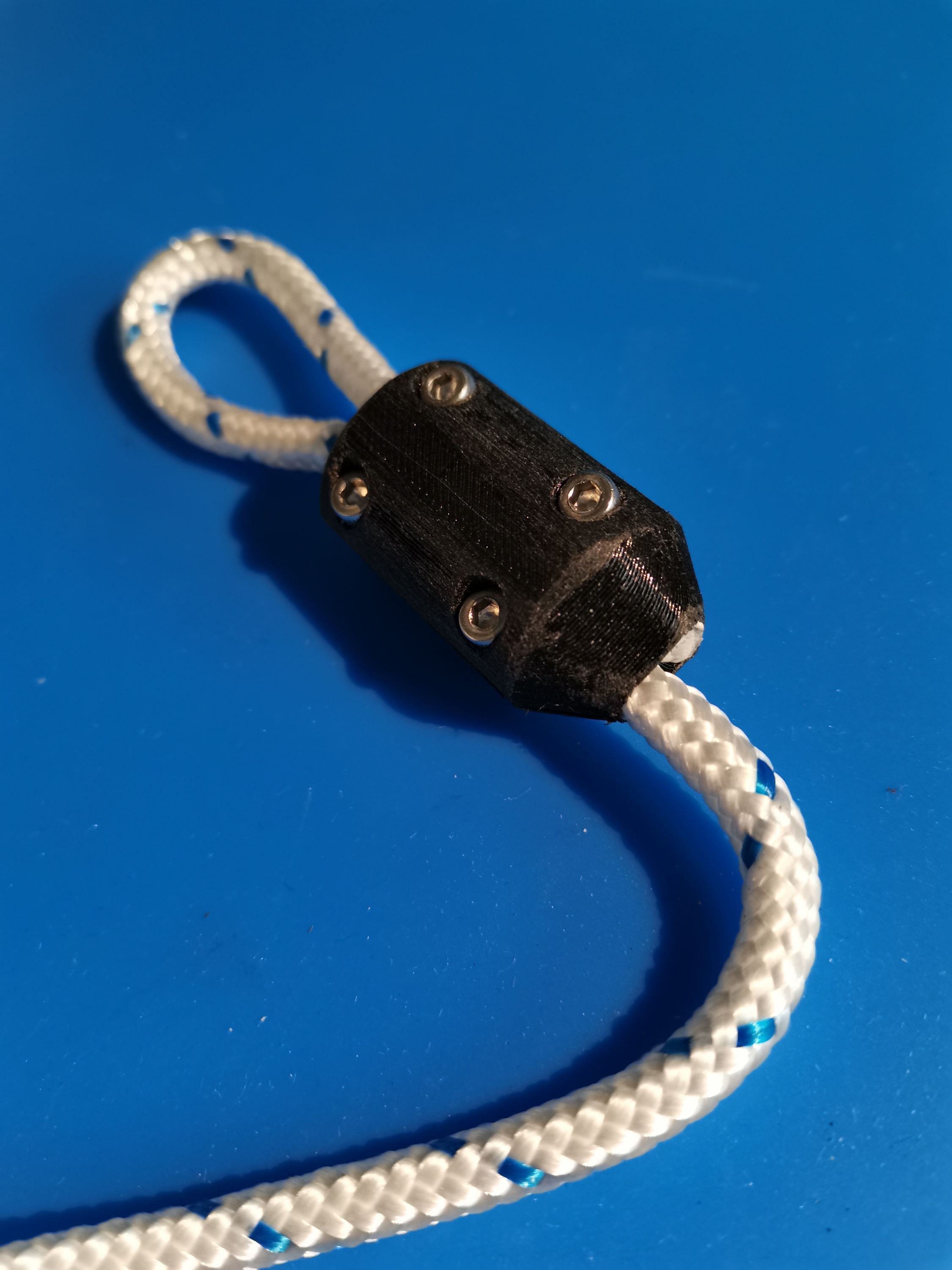 Rope Clamp for Polyesterrope 6mm / Seilklemme für Polyesterseil 6mm by