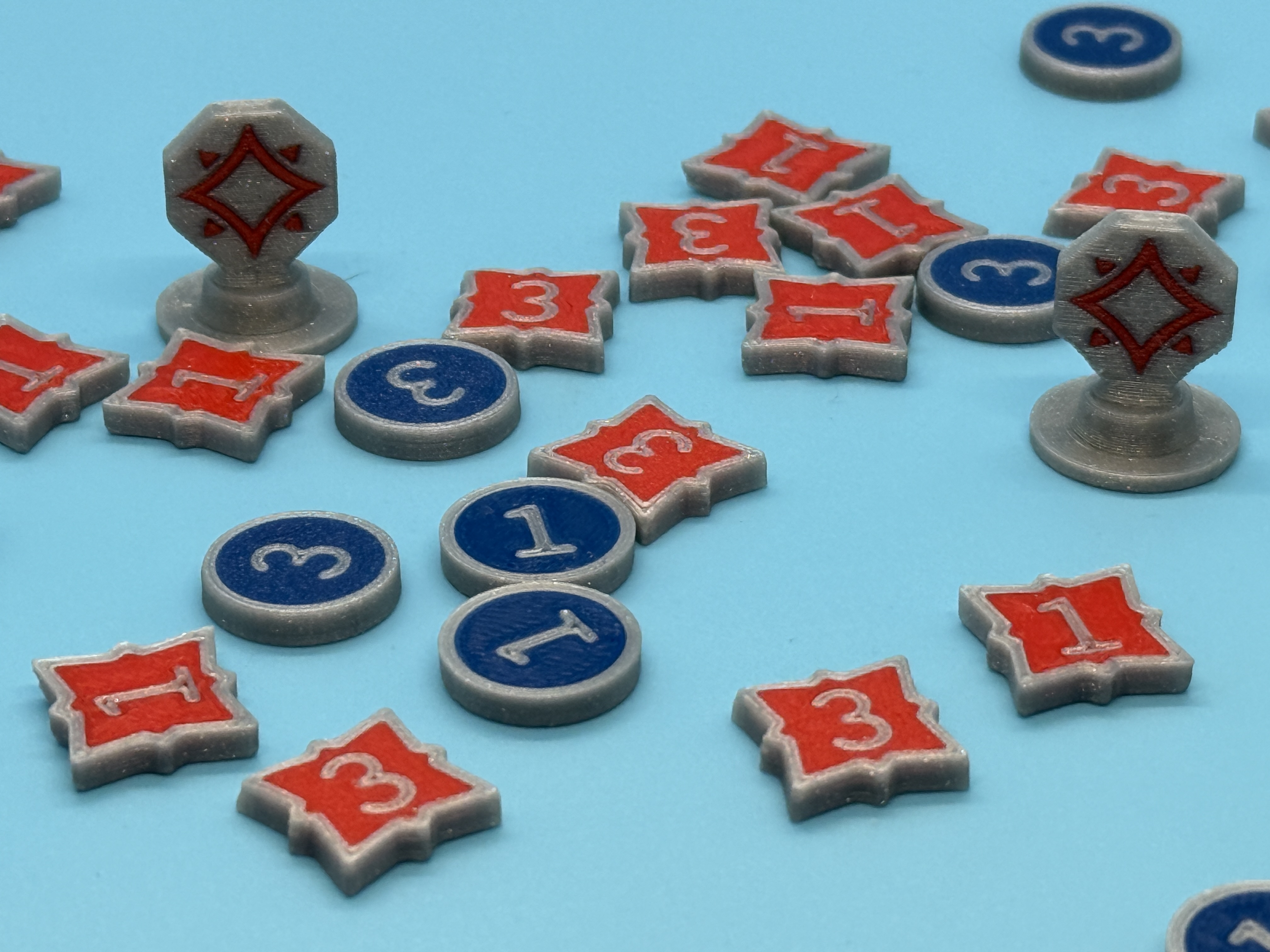 Upgraded Tokens for Summoner Wars 2nd Edition