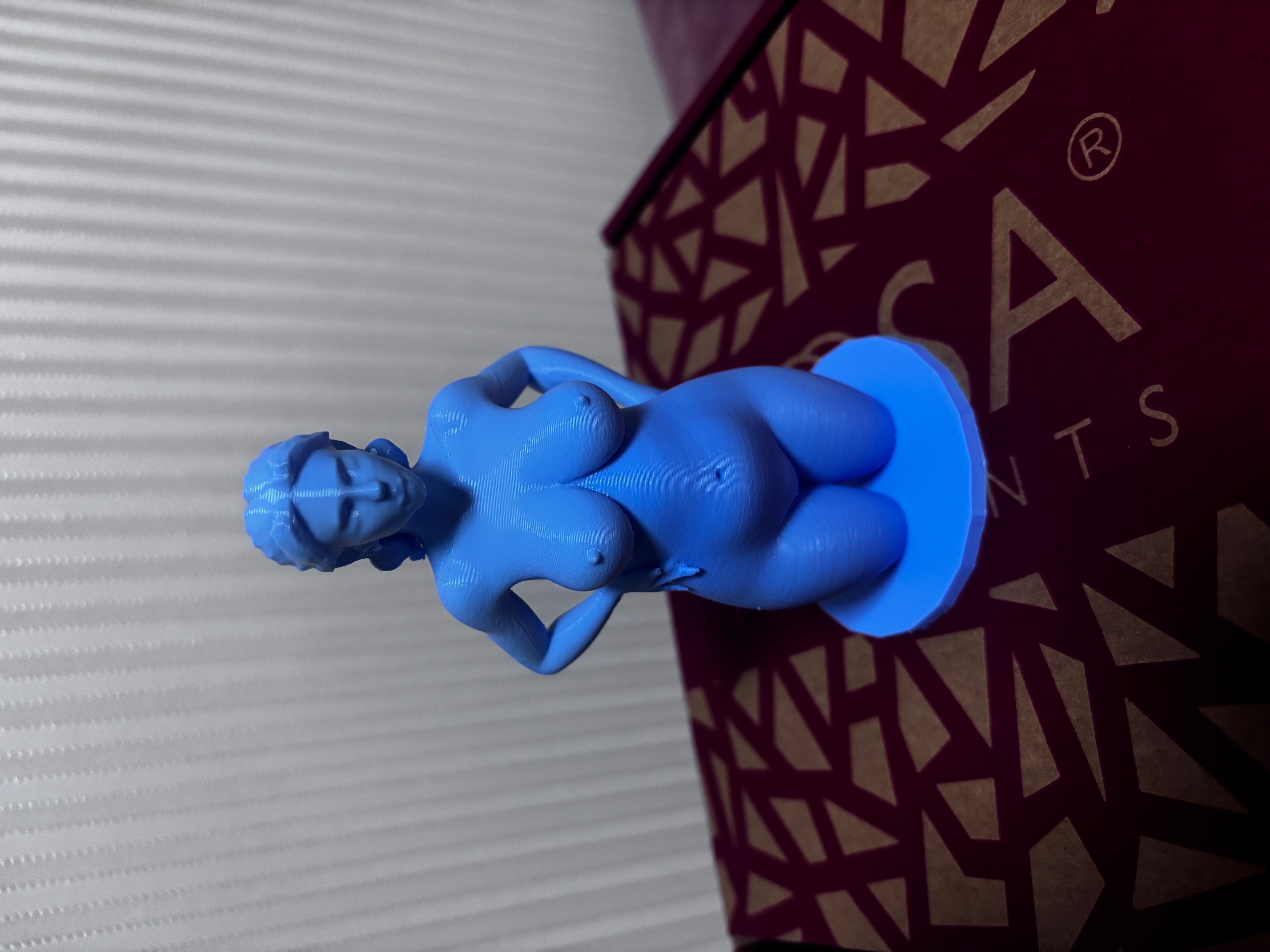 Sexy nude lady bust with big boobs