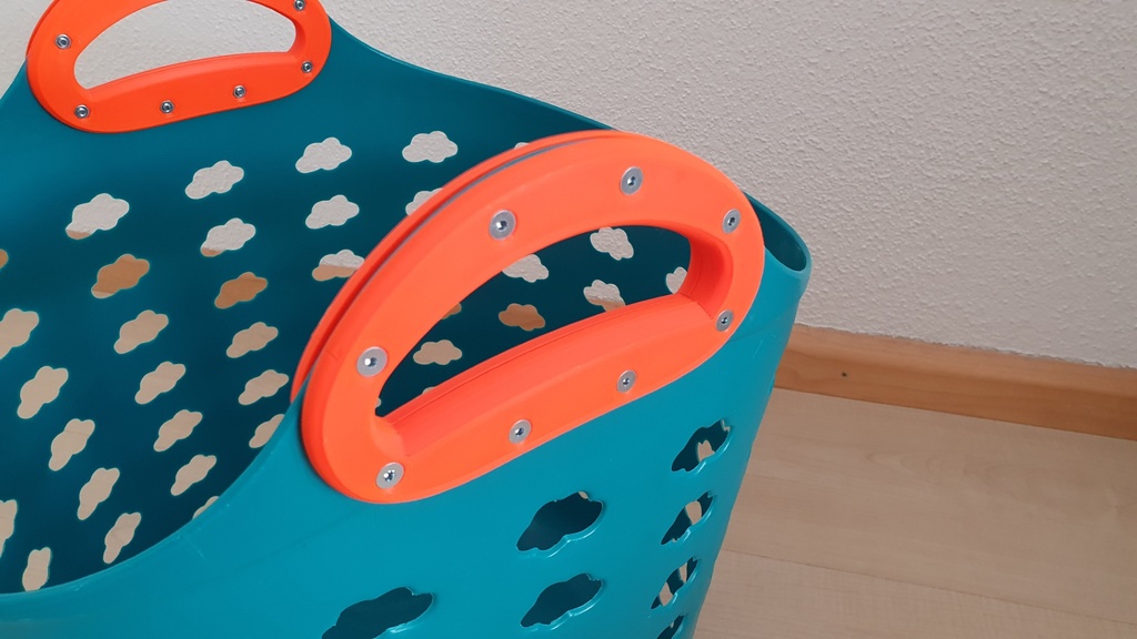 Repair Handle for ALDI laundry basket / Reparaturgriffe für ALDI