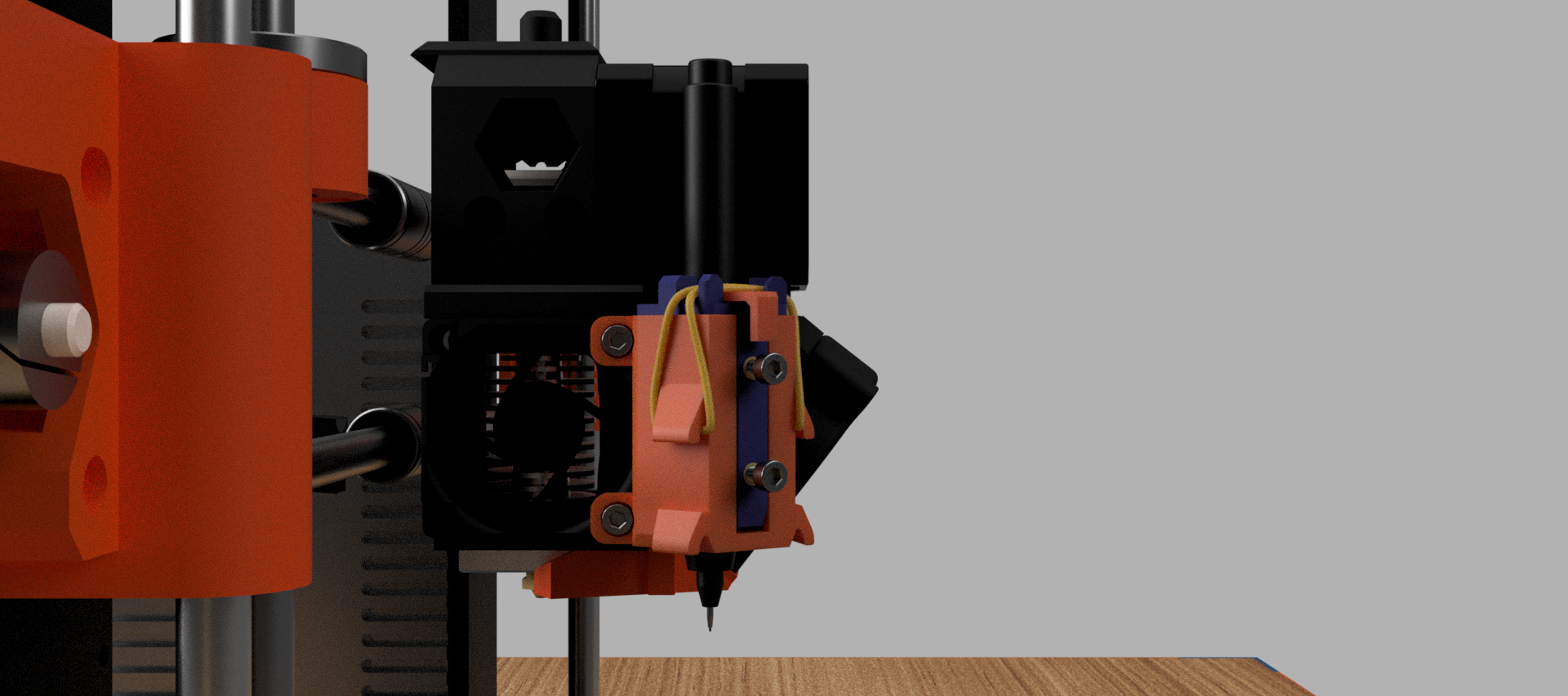 Miniatura 4 do modelo 3D MK3S Pen Plotter Mod | Direct Attachment | Easy Fitting