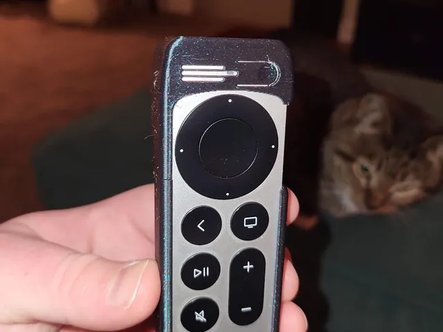 Apple TV Remote Case with Power Button Fix (2nd & 3rd Gen)