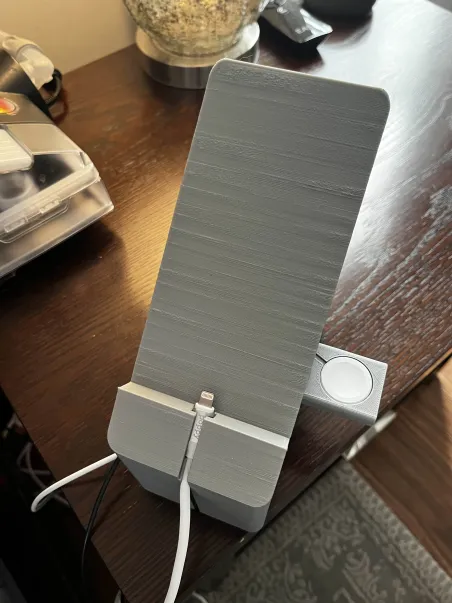 iphone 13 and applewatch charging mount