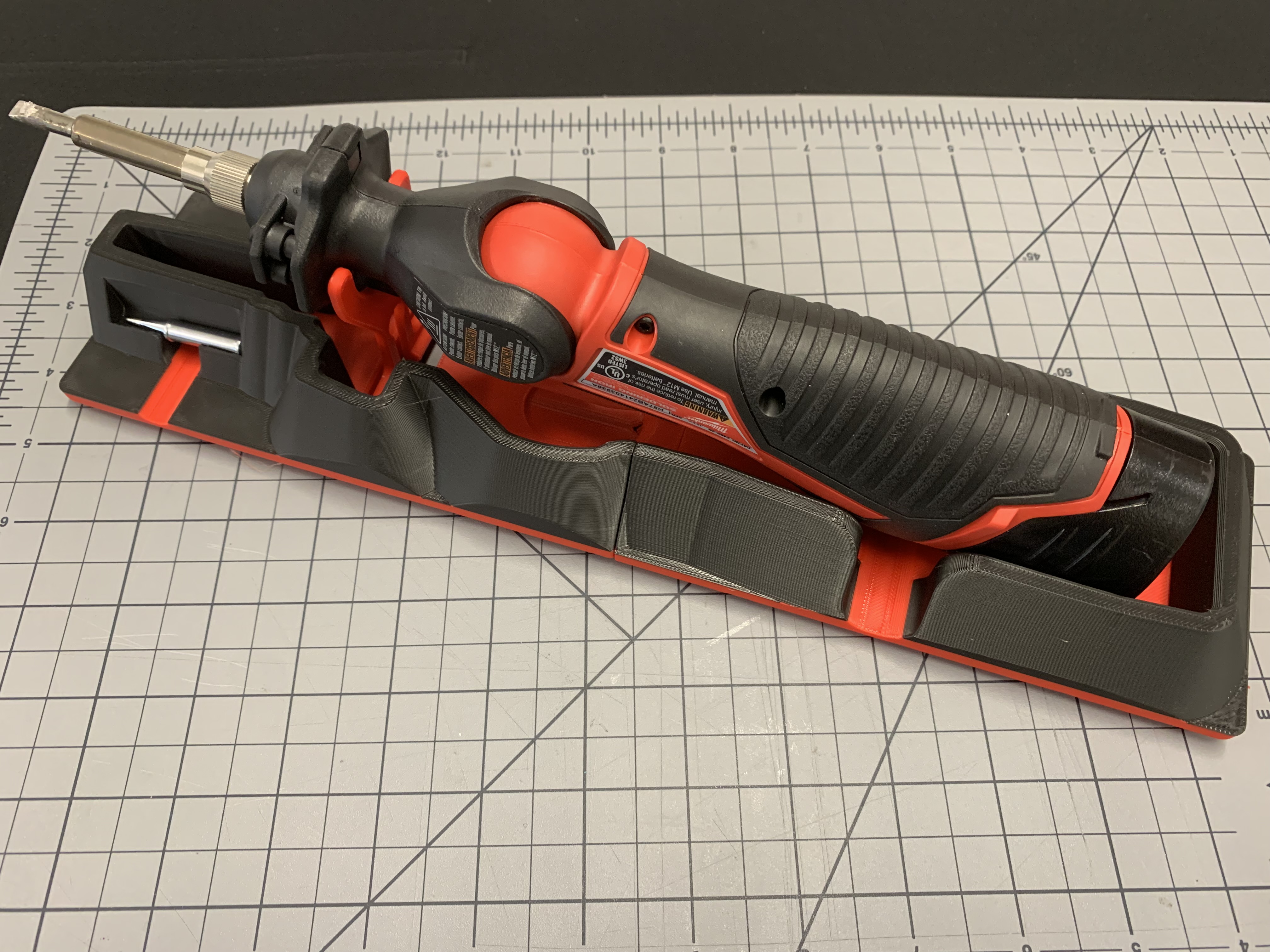 Gridfinity Shadow Tray-M12 Soldering Iron 2488-20