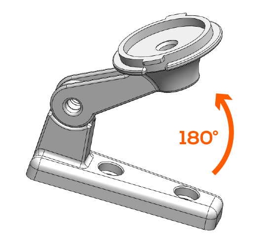 Miniatura 2 do modelo 3D SECURITY CAMERA MOUNT