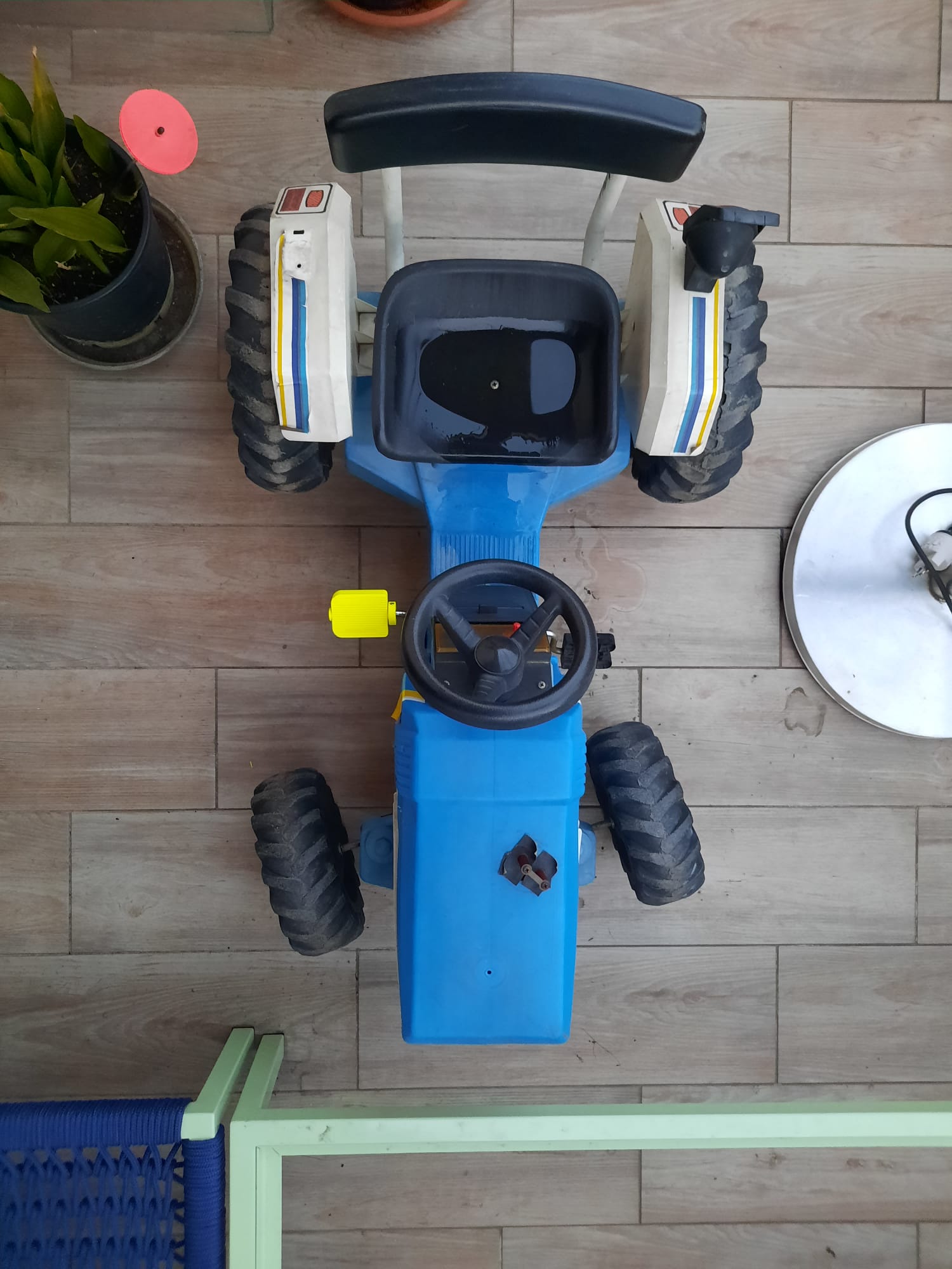 Toy tractor's pedal AGRIPEG