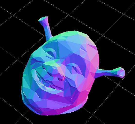 Low Poly Shrek