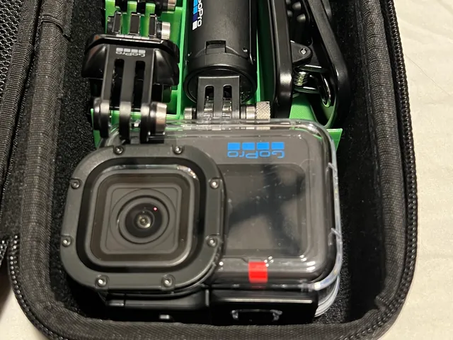 GoPro Hero 10+9 organizer with SD card box