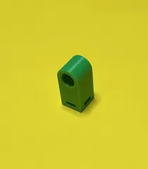 Zip-tie secured wire guide