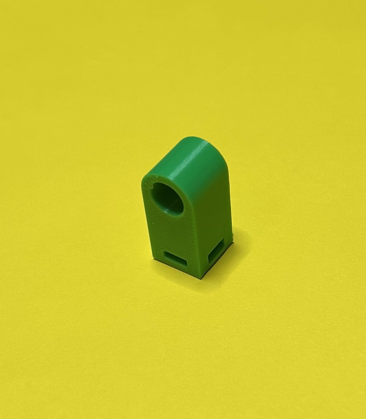 Zip-tie secured wire guide