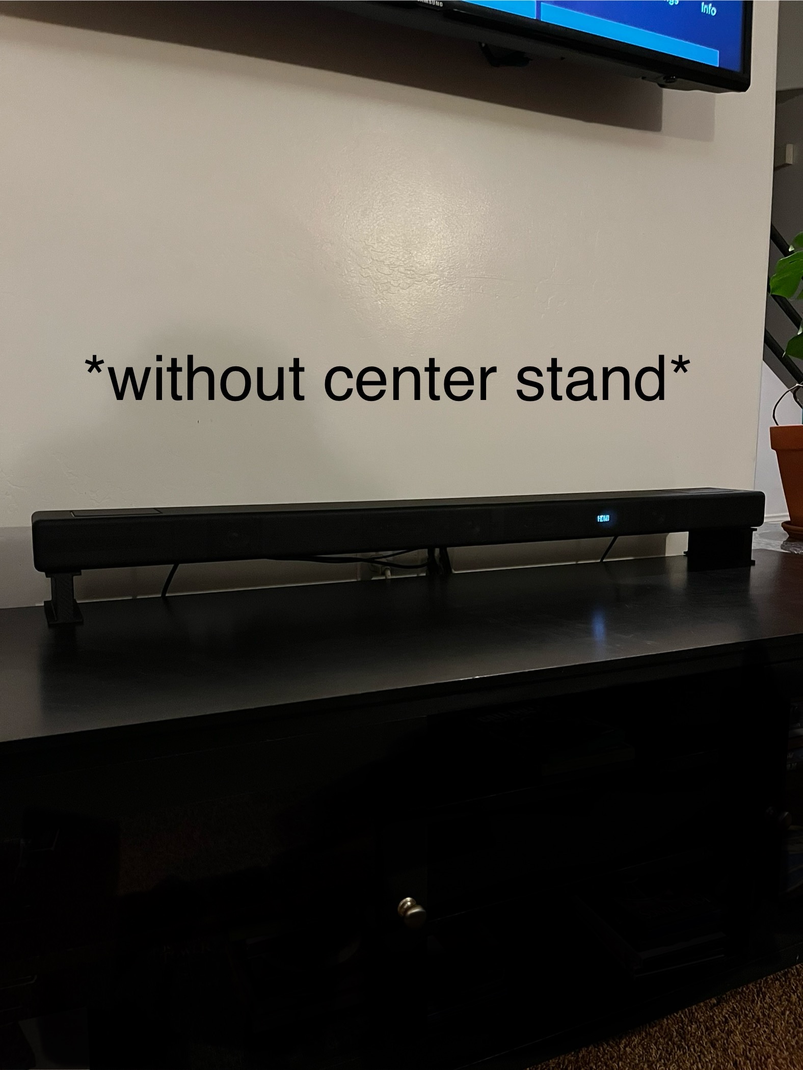 2.5" Raised legs for Sony HT sound bars
