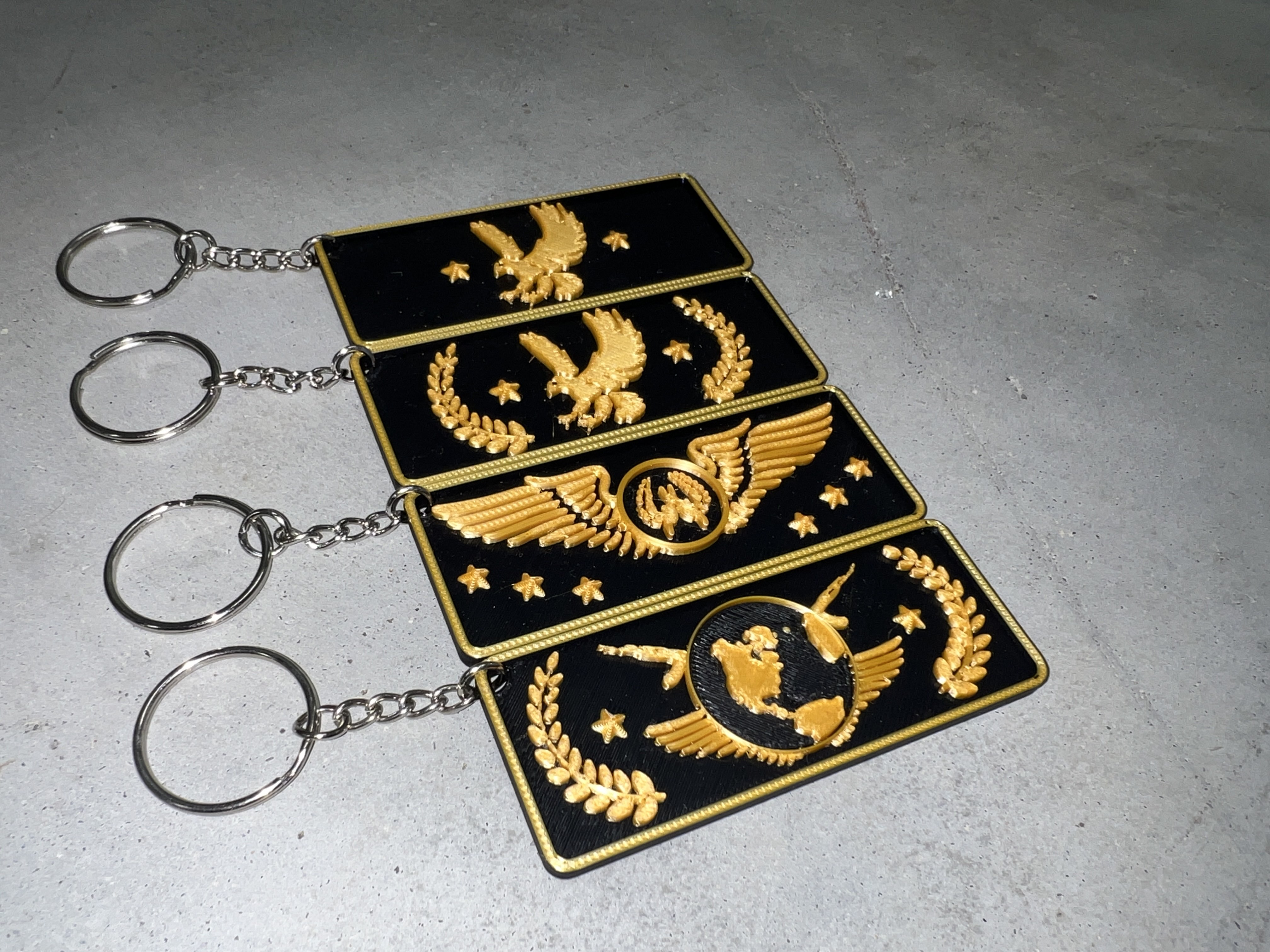 CSGO - CS2 Global Elite Ranks Keychains