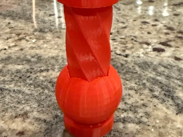 Twisty Fidget - Print in Place