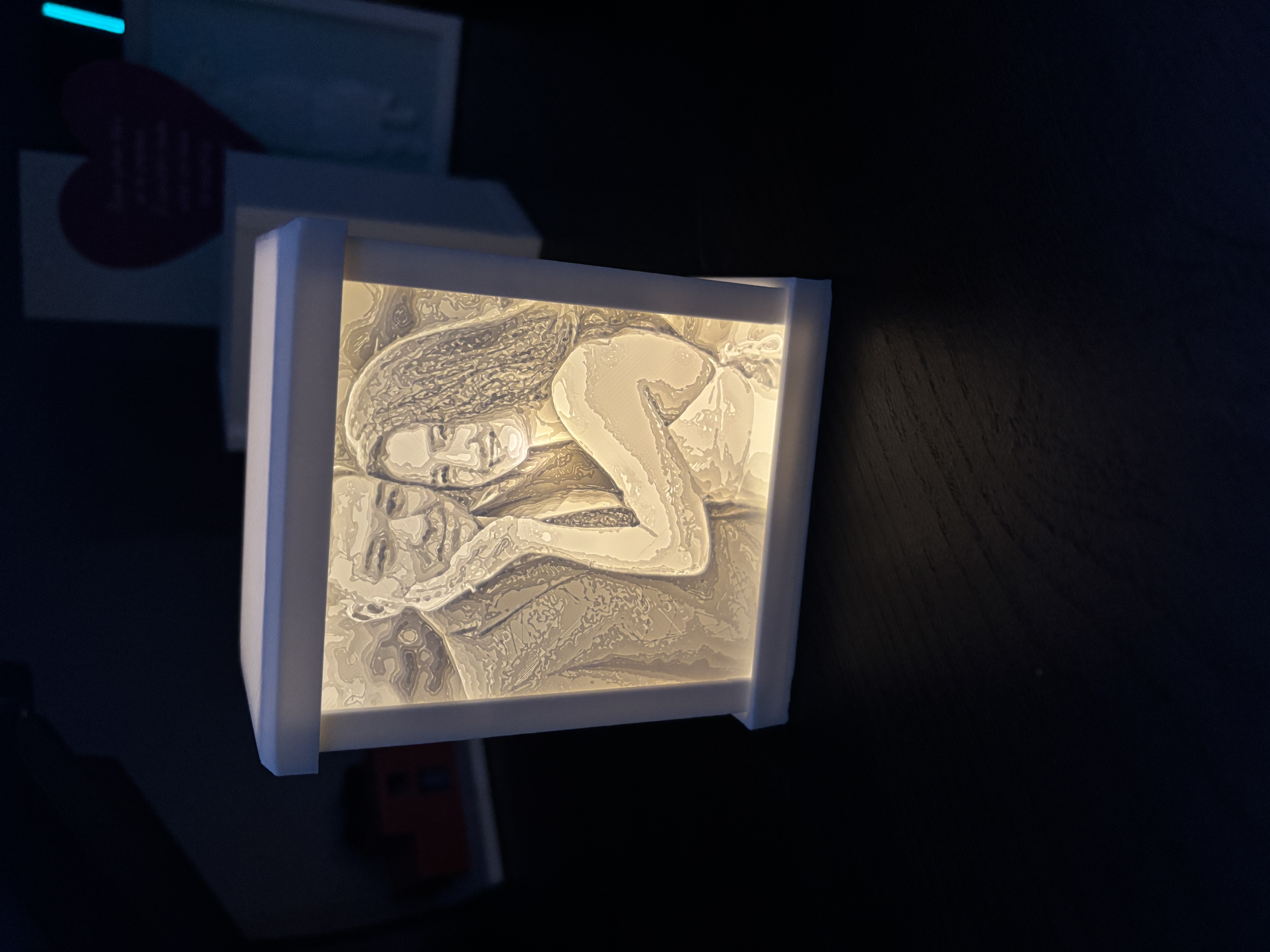 Lithophane Light Box CUSTOMIZABLE