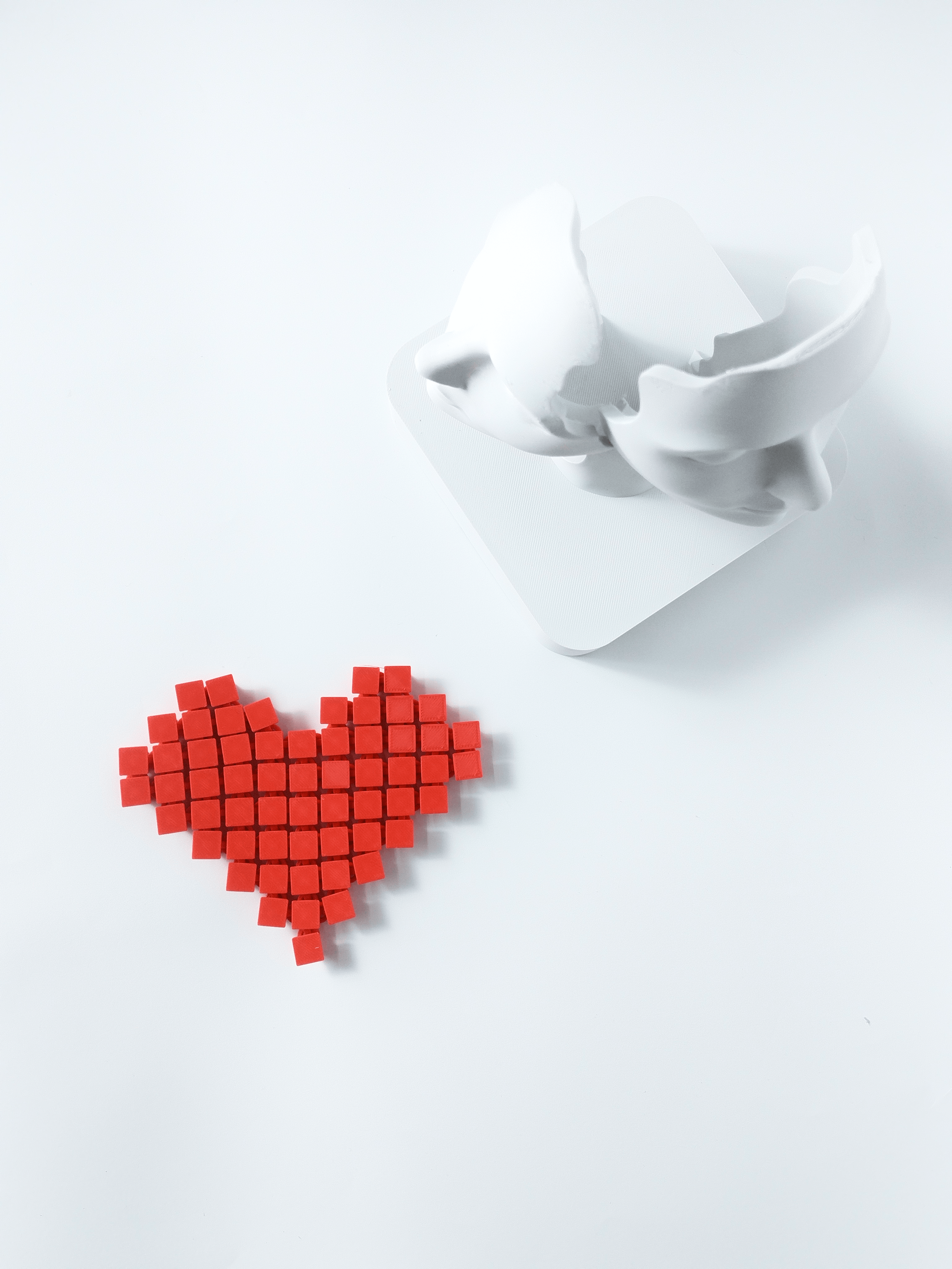 A Heart of Modern Design – Fabric Heart Sculpture — thumbnail 2
