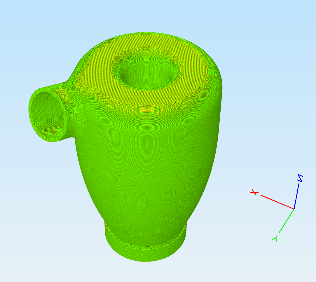 Cyclon dust collector