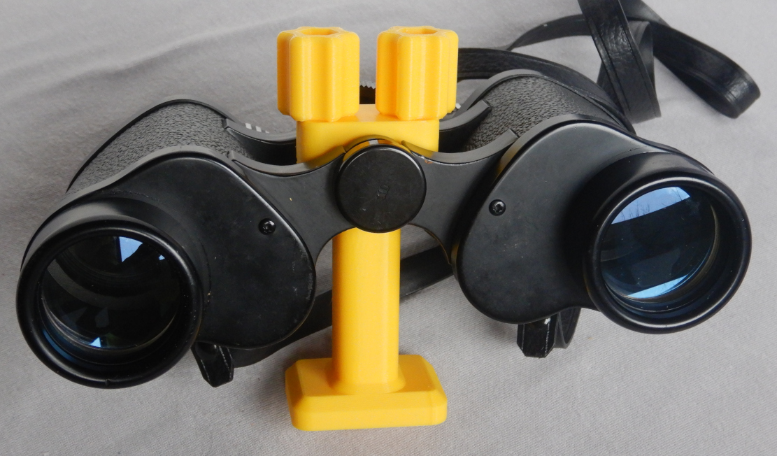 Fernglas Gucker Halterung 13,8mm Stativmontage binocular holder tripod mounting