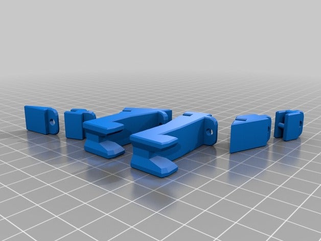 Miniatura 3 do modelo 3D Flexi Brachiosaurus Remix