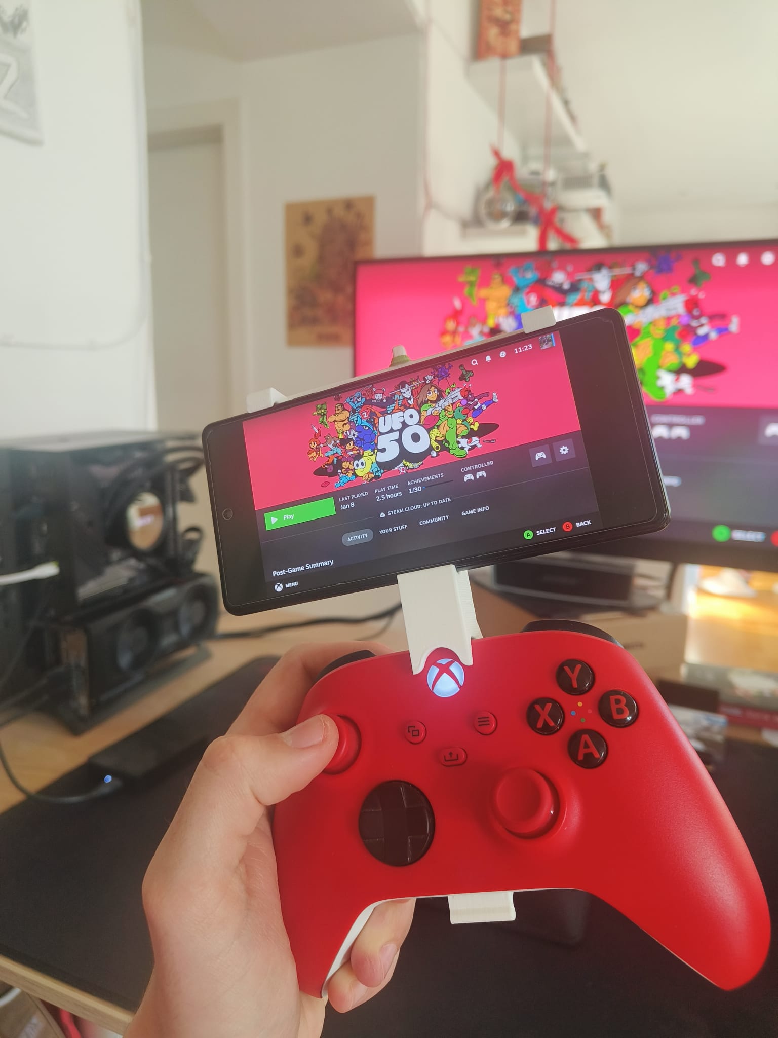 Xbox Controller Phone Holder