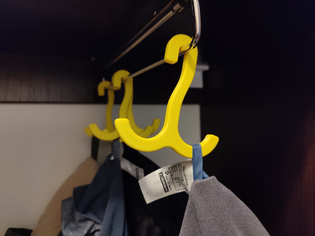 Miniatura 3 do modelo 3D Closet hook
