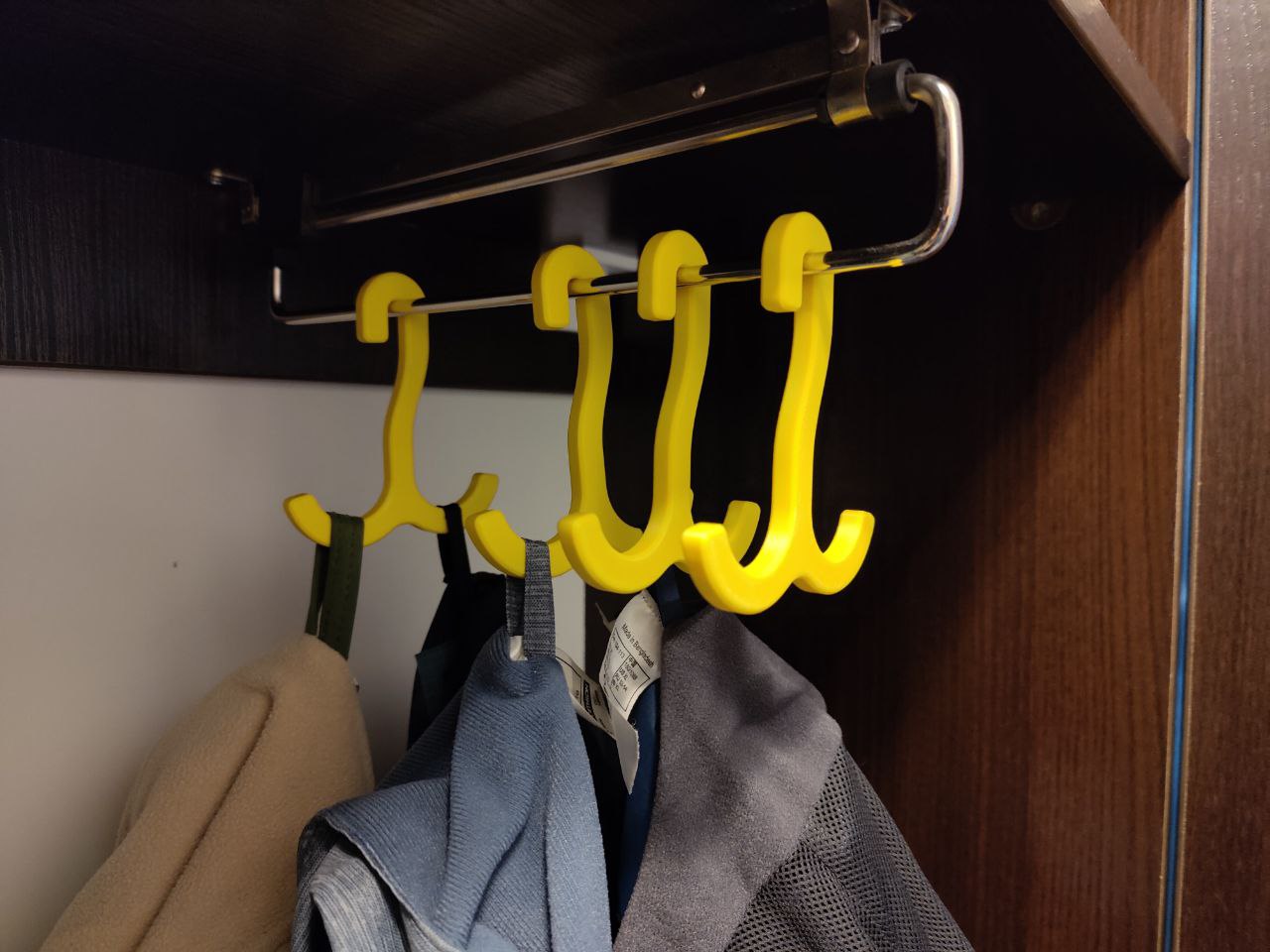 Miniatura 2 do modelo 3D Closet hook