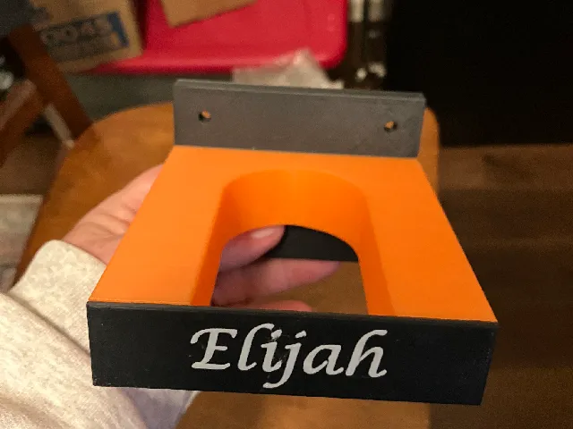 Wall Hammer Hanger with nameplate