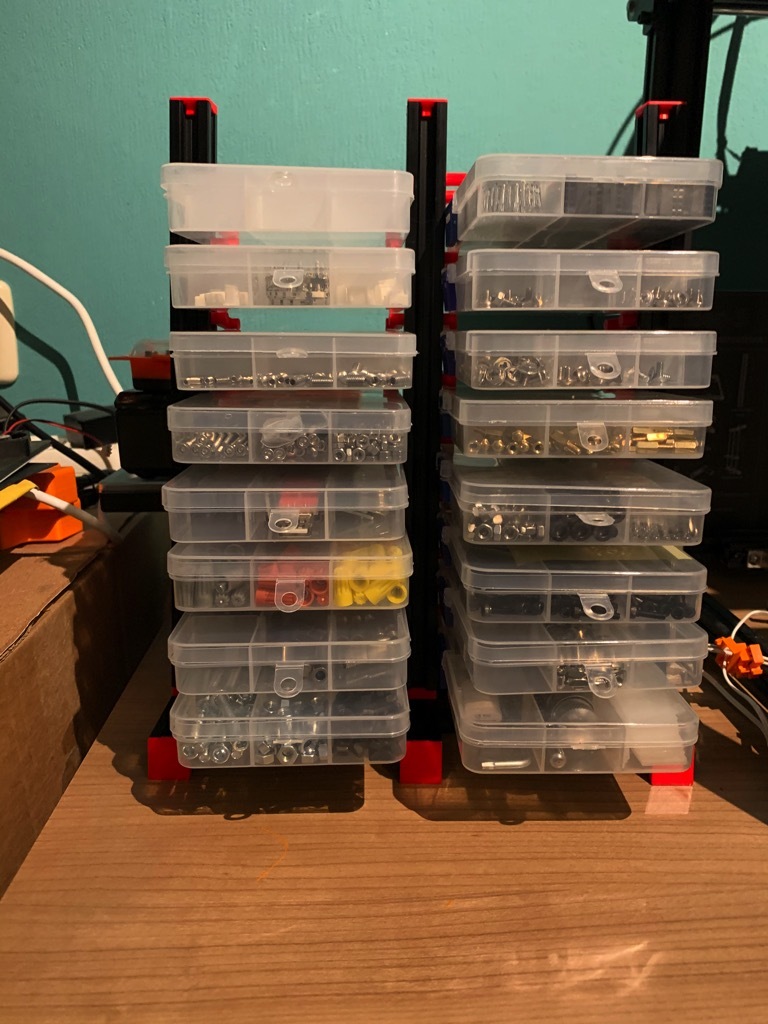 Box rack for AliExpress boxes