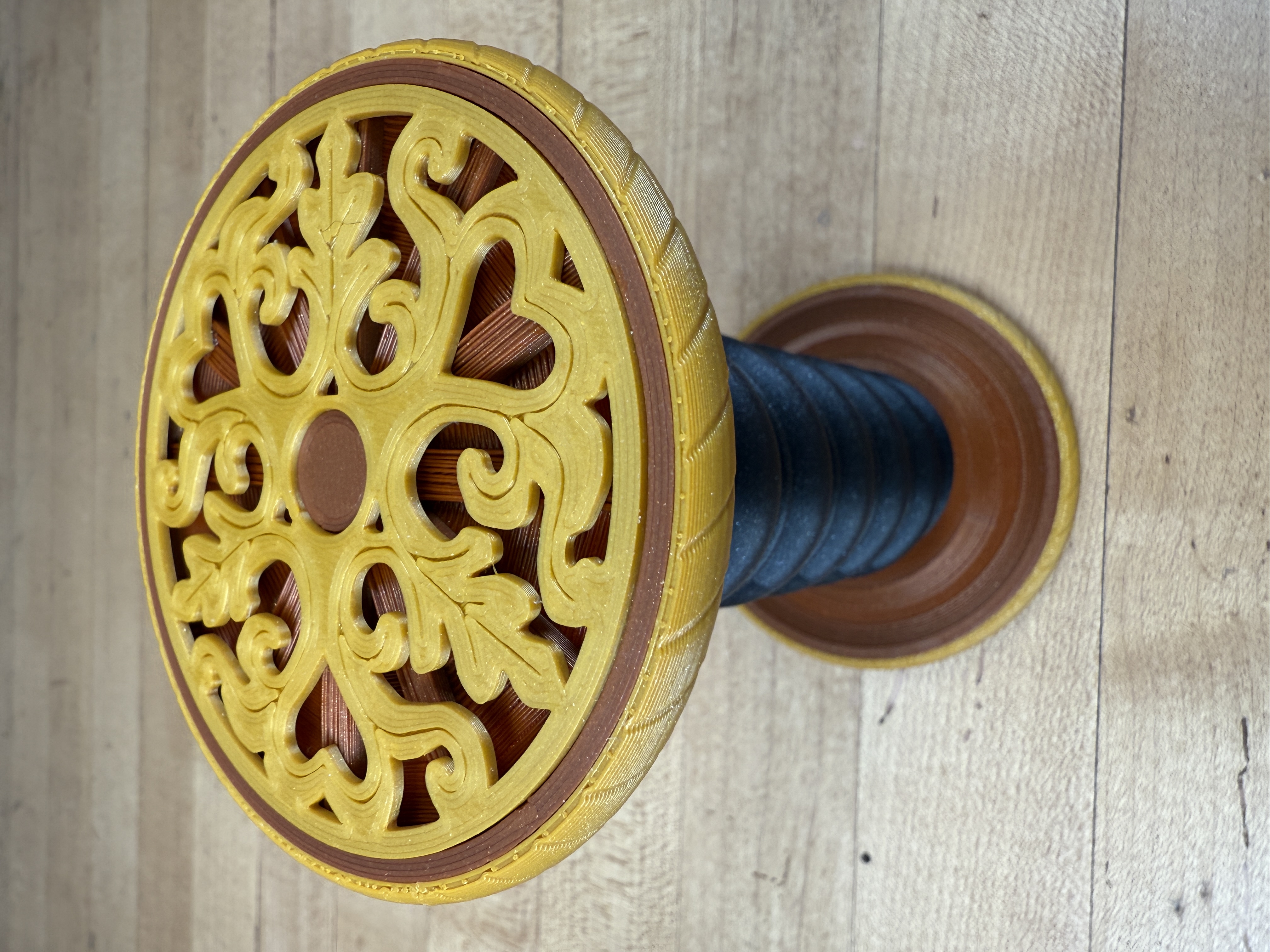 Collapsing Rondel Dagger #2 - Multi-Part Version — miniatura 3