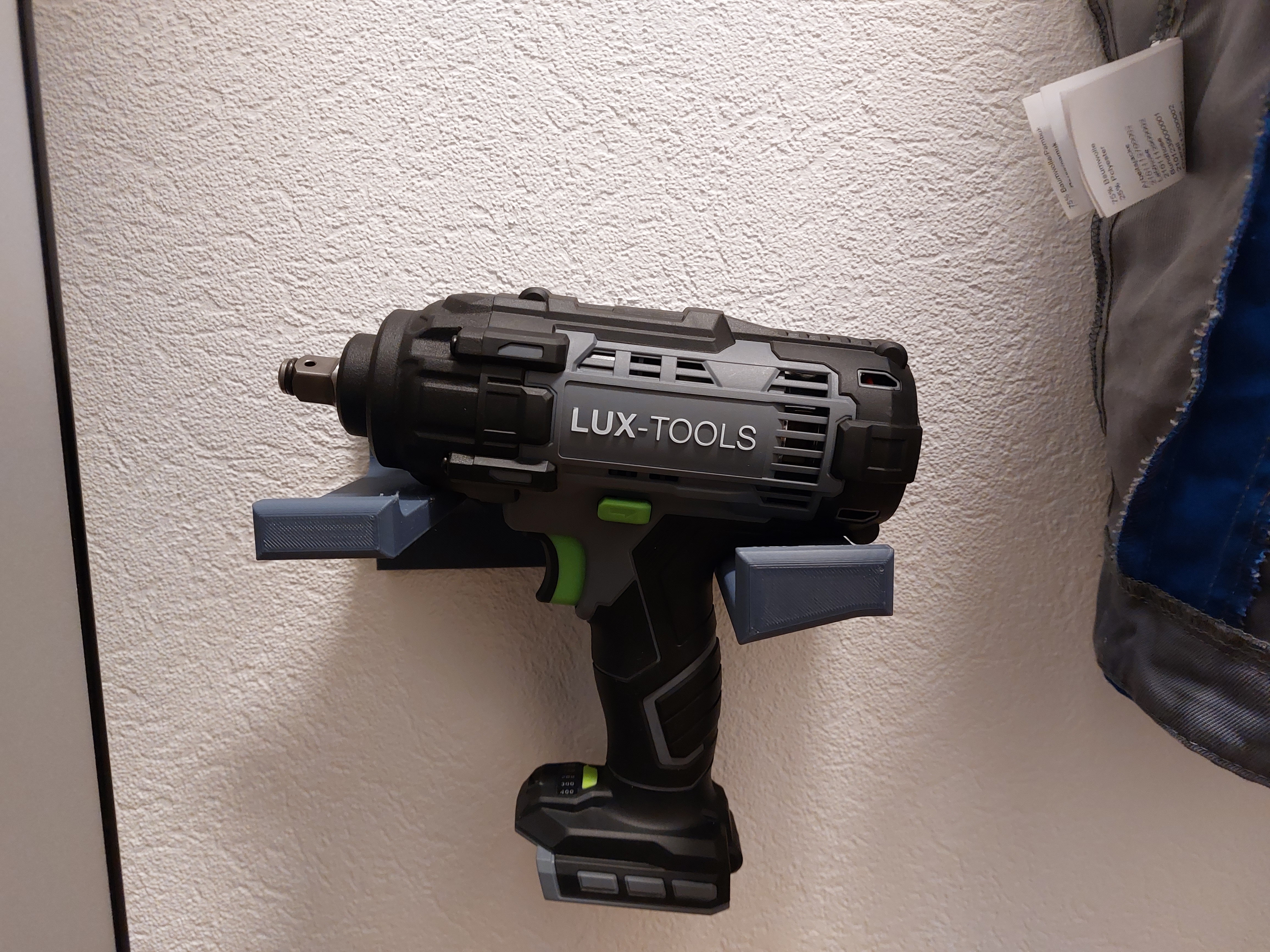 Cordless Screwdriver holder / Wallmount (LUX Tools)