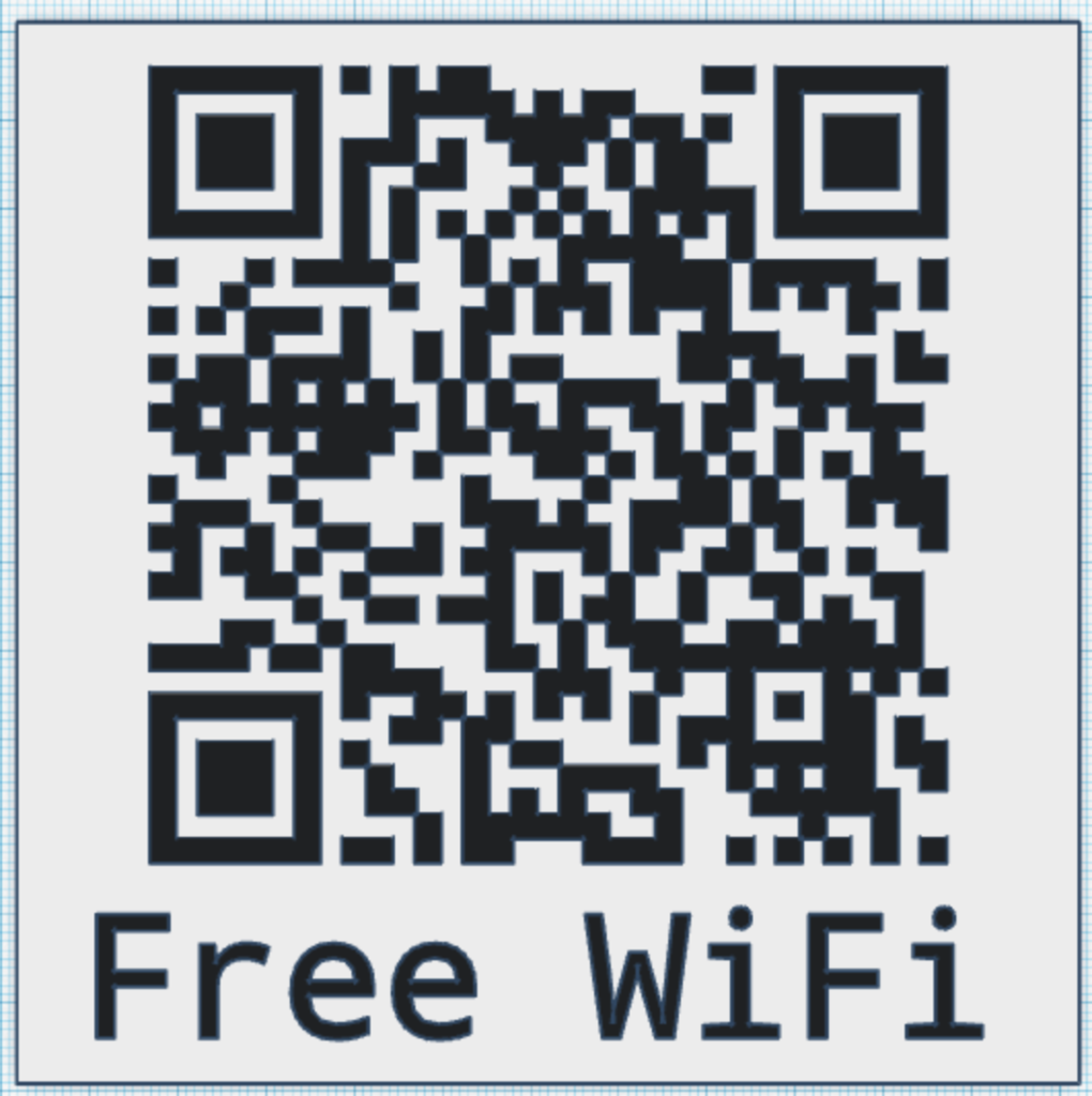 Free WiFi QR Sign by rmpel | Download free STL model | Printables.com