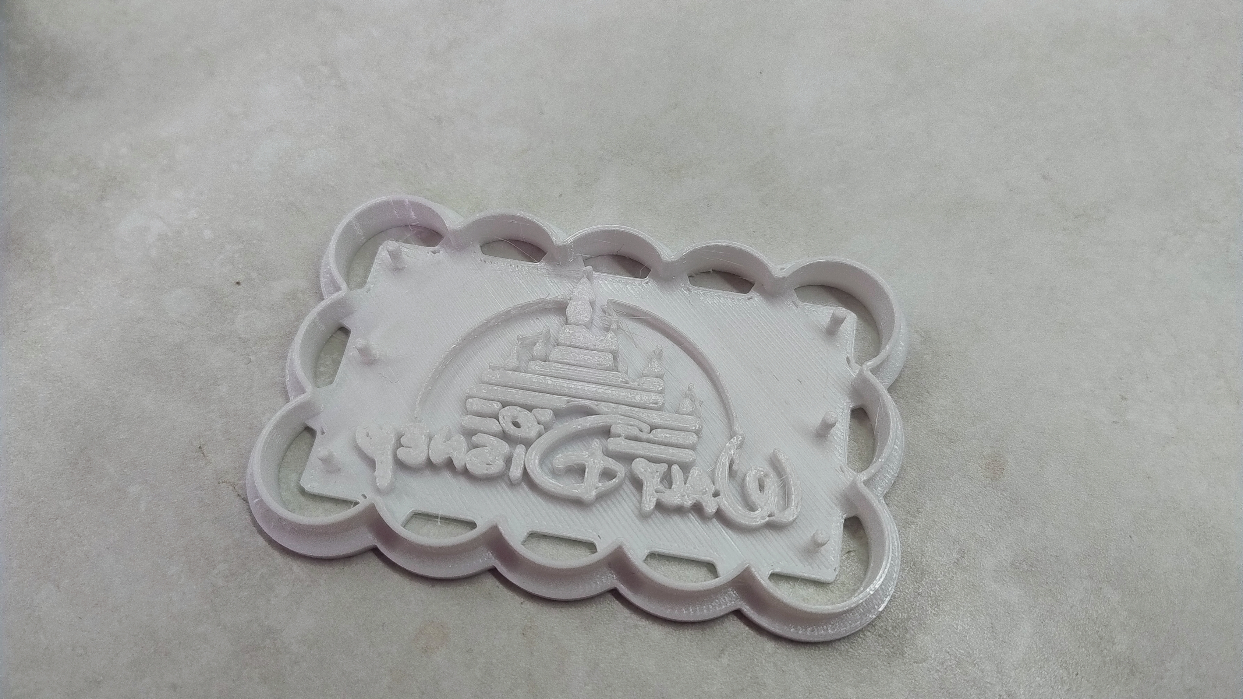 Walt Disney Logo Cookie Cutter. Foremka do ciastek Walt Disney z logo